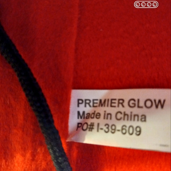 LED Light Blinking Cowboy Santa Hat - Picture 6 of 16